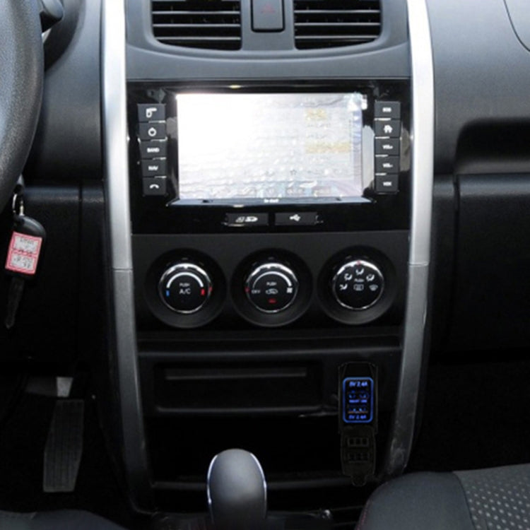 Car 4.8A Double-sided Mobile Phone Charger - DIY Modified Charger by PMC TechLife | Online Shopping South Africa | PMC TechLife