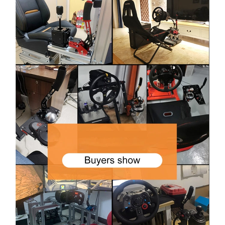 Modified Analog Linear 14bit USB Racing Game PC Drifting Handbrake for Win System, with Support Plate - Others by PMC TechLife | Online Shopping South Africa | PMC TechLife | Buy Now Pay Later Mobicred