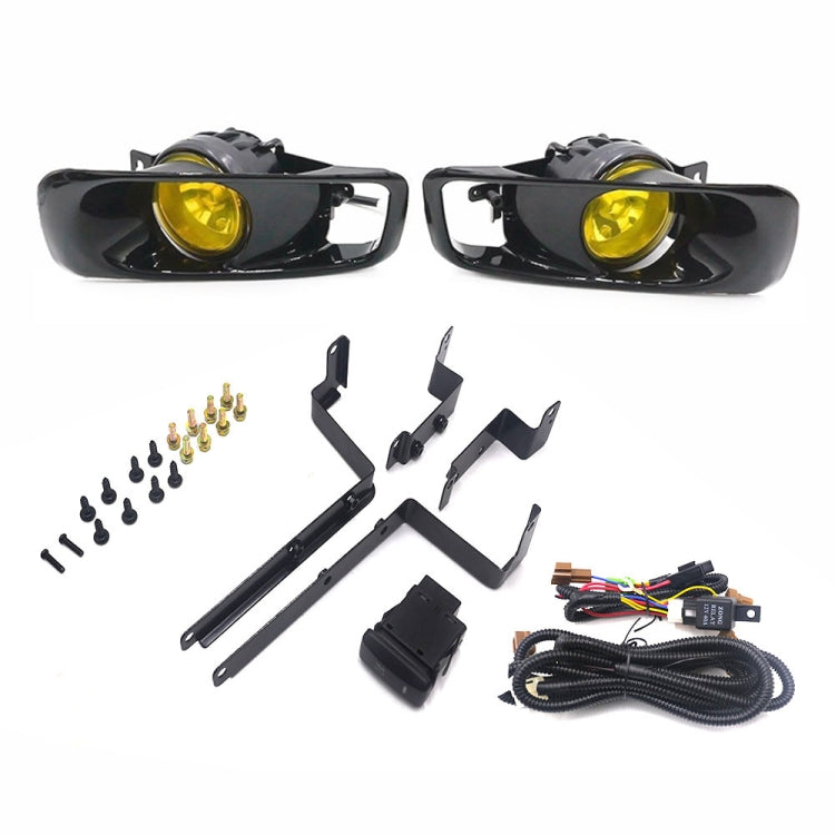 1 Pair Car Modified Front Fog Light for Honda Civic 1999-2000 (Yellow Light) - Fog / Driving Lights by PMC TechLife | Online Shopping South Africa | PMC TechLife