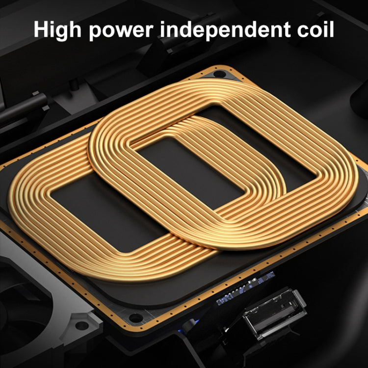 HFC-1014 Car Qi Standard Wireless Charger 10W Quick Charging for BMW X1 2020-2022, Left Driving with USB Interface - Wireless Charging Pads by PMC TechLife | Online Shopping South Africa | PMC TechLife