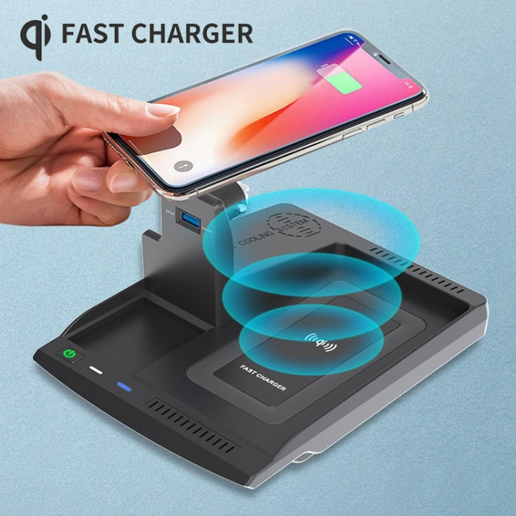 HFC-1005 Car Qi Standard Wireless Charger 10W Quick Charging for Honda Accord 2018-2022, Left Driving - Wireless Charging Pads by PMC TechLife | Online Shopping South Africa | PMC TechLife