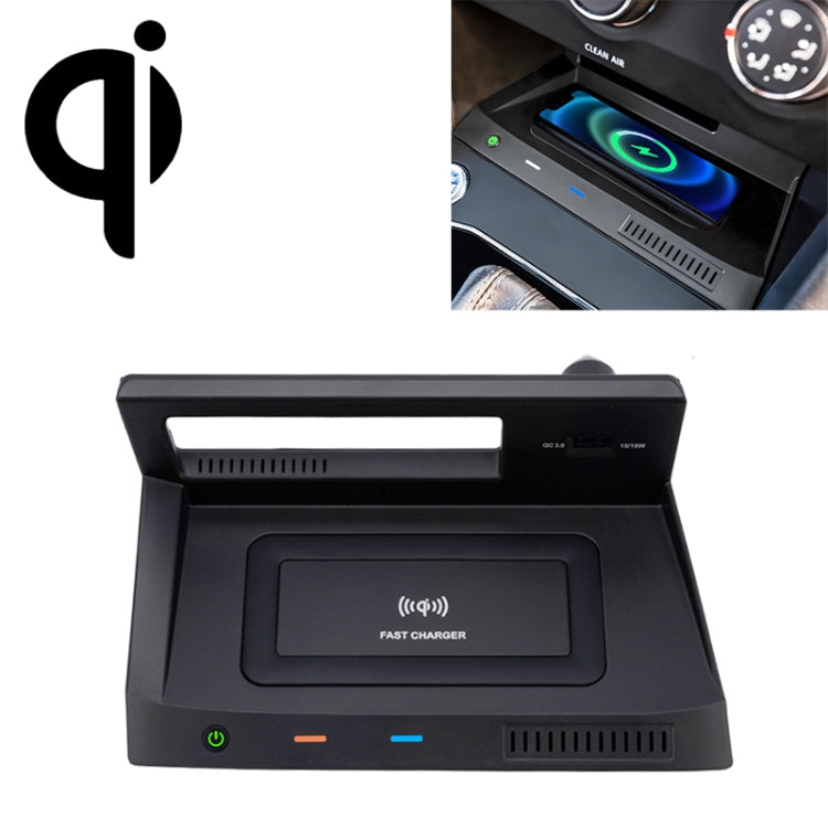 HFC-1030 Car Qi Standard Wireless Charger 10W Quick Charging for Volkswagen Tiguan L 2017-2021, Left Driving - Wireless Charging Pads by PMC TechLife | Online Shopping South Africa | PMC TechLife