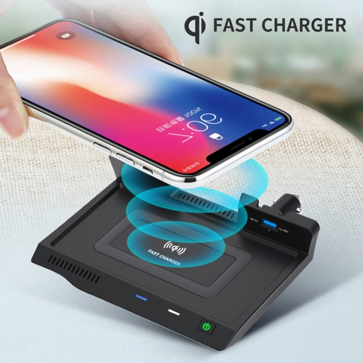 HFC-1040 Car Qi Standard Wireless Charger 10W Quick Charging for Nissan Teana 2019-2021, Left Driving - Wireless Charging Pads by PMC TechLife | Online Shopping South Africa | PMC TechLife