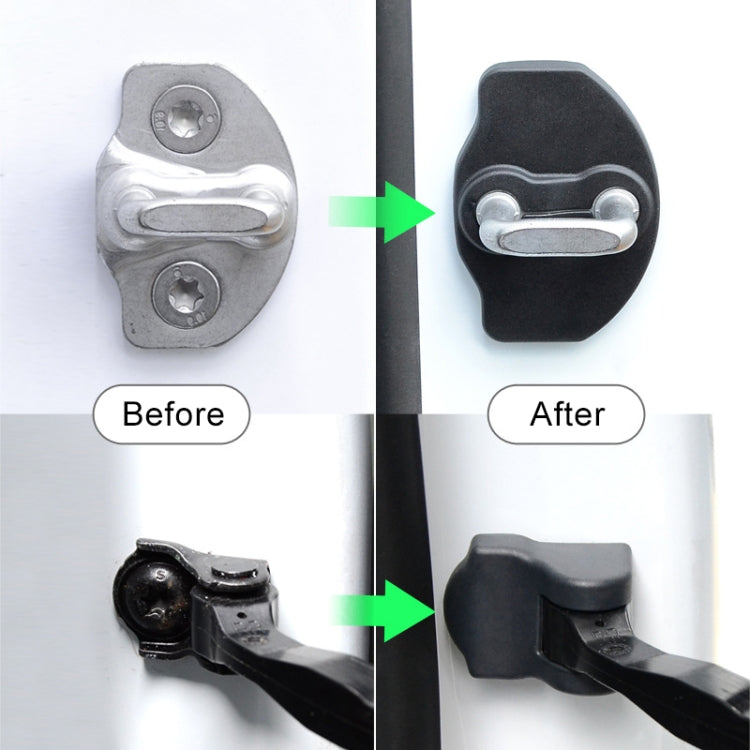 Car Door Lock Cover + Limiter Cover for Tesla Model Y - free shipping - PMC TechLife - Order now!