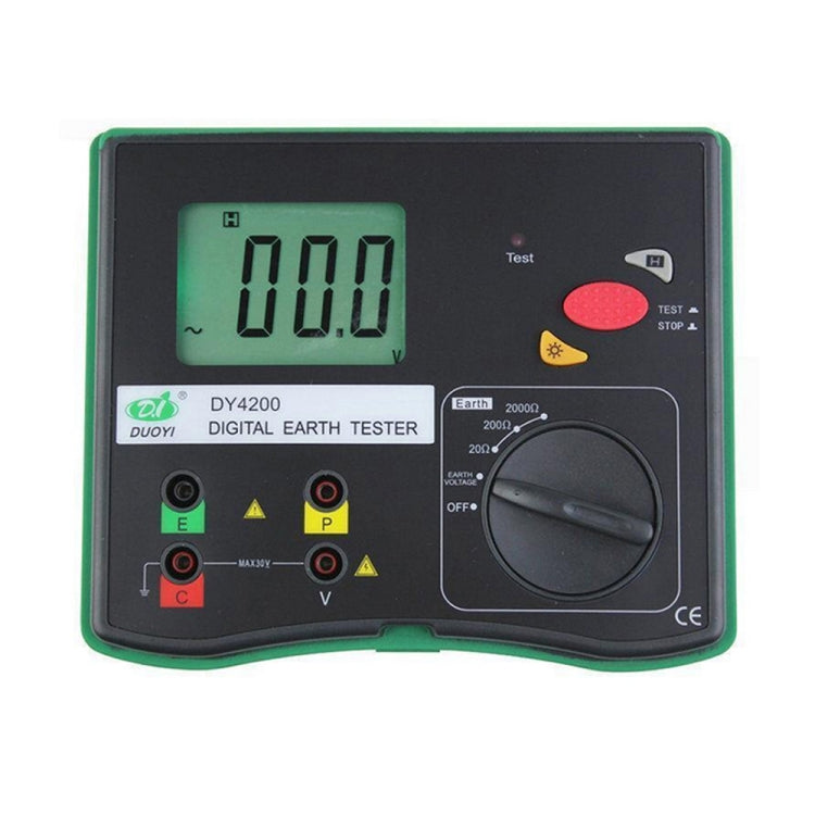 DUOYI DY4200 Car Higher Accuracy Digital Ground Resistance Tester - free shipping - PMC TechLife - Order now!