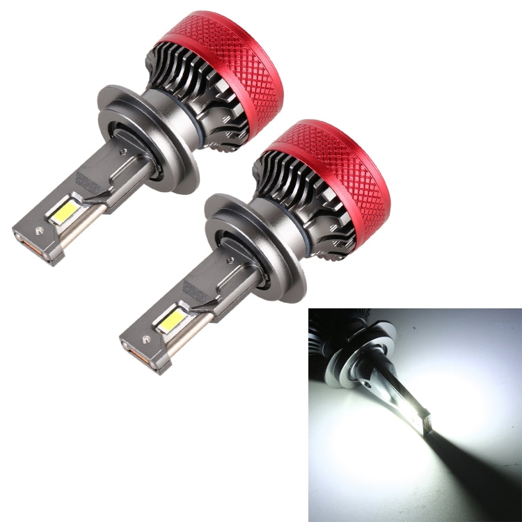 1 Pair H7 DC12V 65W 6000K 6500LM LED Car Headlights - Work Lights by PMC TechLife | Online Shopping South Africa | PMC TechLife
