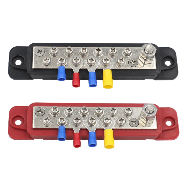 48V 180A 12 Way Power Distribution Terminal Block Battery Bus Bar Set - Fuse by PMC TechLife | Online Shopping South Africa | PMC TechLife