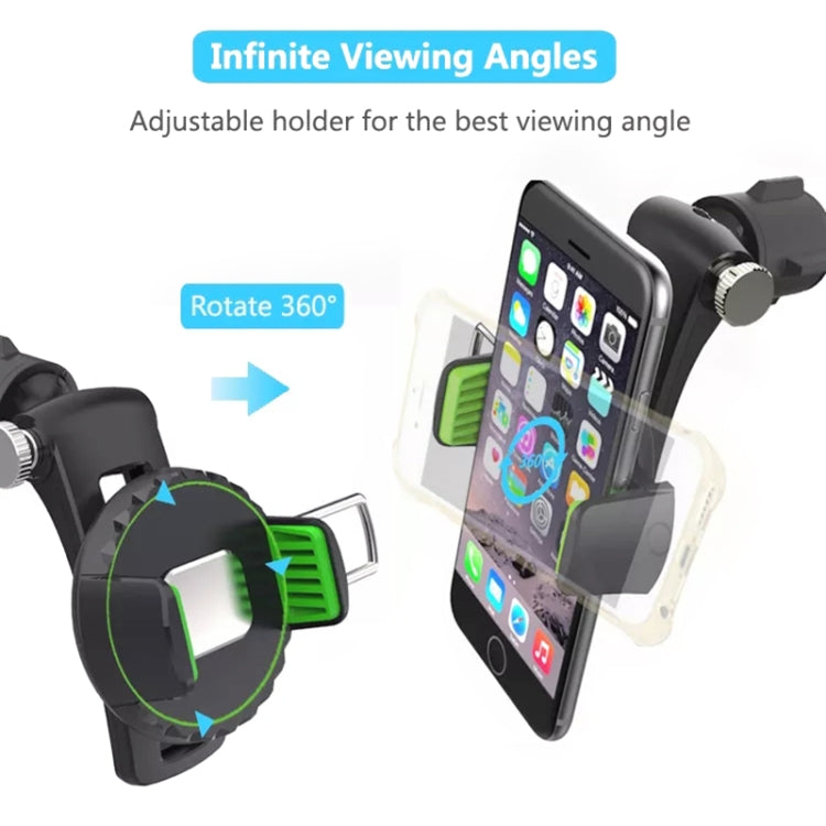 Multifunctional Car Air Conditioner Air Outlet Phone Holder (Black) - Car Holders by PMC TechLife | Online Shopping South Africa | PMC TechLife