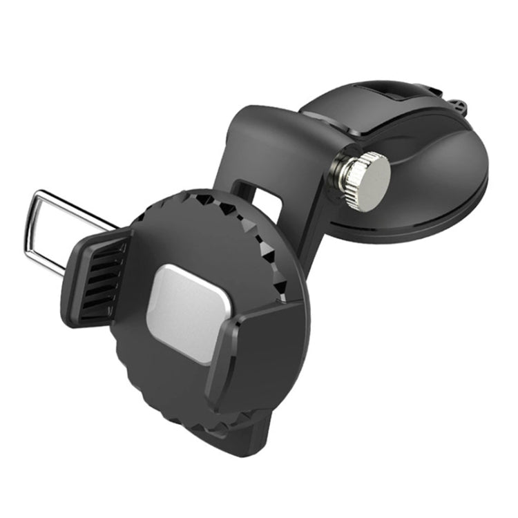 Multifunctional Car Center Console Dashboard Suction Cup Phone Holder (Black) - Car Holders by PMC TechLife | Online Shopping South Africa | PMC TechLife