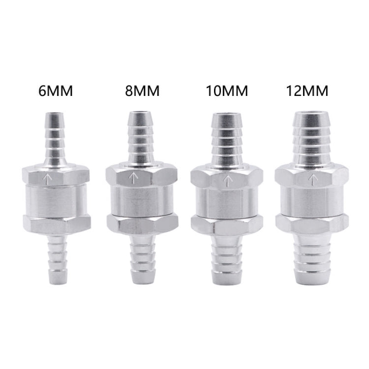 Car 6mm Aluminium Alloy Fuel Petrol One Way Non Return Check Valve - free shipping - PMC TechLife - Order now!