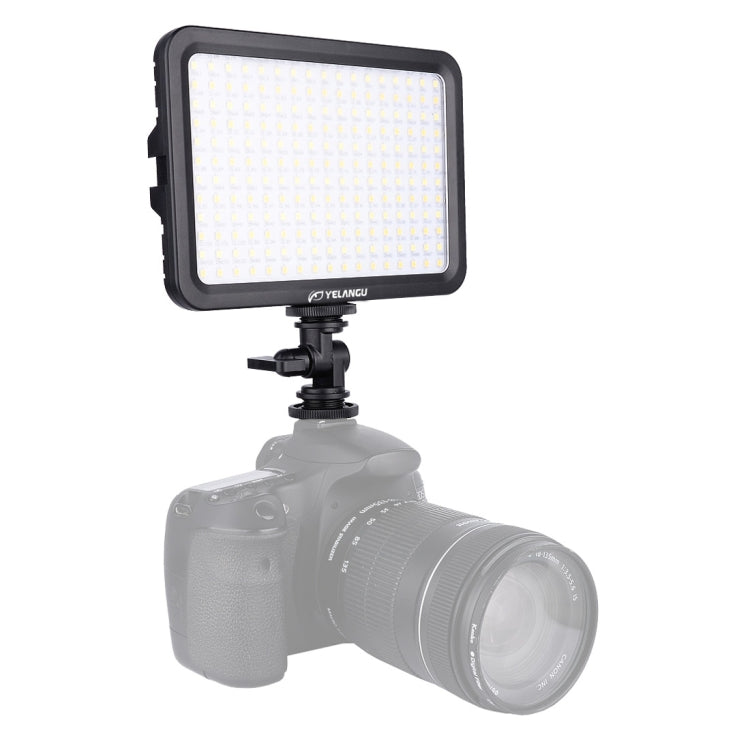 YELANGU YLG0504B 204 LEDs 1000LM 3300-5600K No Polar Dimmable Studio Light Video & Photo Light for Canon, Nikon, DSLR Cameras - free shipping - PMC TechLife - Order now!