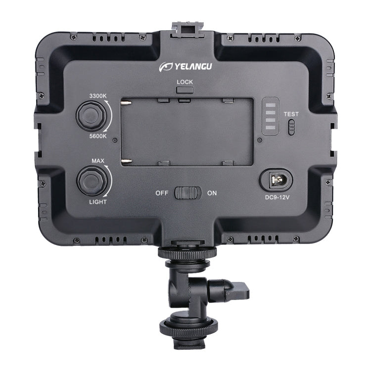 YELANGU YLG0504B 204 LEDs 1000LM 3300-5600K No Polar Dimmable Studio Light Video & Photo Light for Canon, Nikon, DSLR Cameras - free shipping - PMC TechLife - Order now!