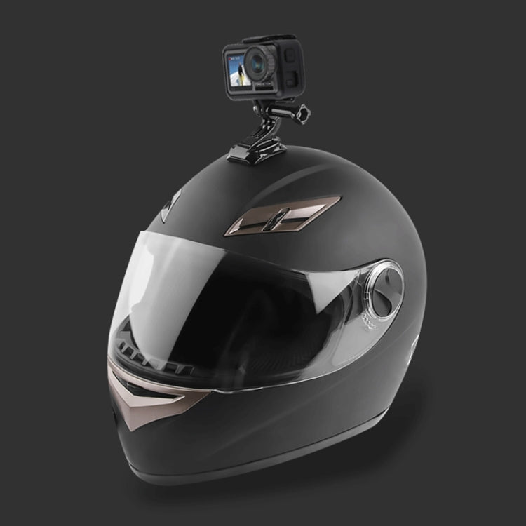 Cycling Helmet Adhesive Multi-Joint Arm Fixed Mount Set with J-Hook Buckle Mount & Adapter & Screw for DJI Osmo Action, GoPro HERO10 Black /9 Black / HERO8 Black /7 /6 /5 /5 Session /4 Session /4 /3+ /3 /2 /1, Xiaoyi and Other Action Cameras -  by PMC TechLife | Online Shopping South Africa | PMC TechLife