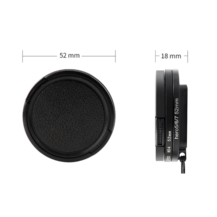 RUIGPRO for GoPro HERO 7/6 /5 Professional 52mm CPL Lens Filter with Filter Adapter Ring & Lens Cap - Lens Filter by RUIGPRO | Online Shopping South Africa | PMC TechLife | Buy Now Pay Later Mobicred