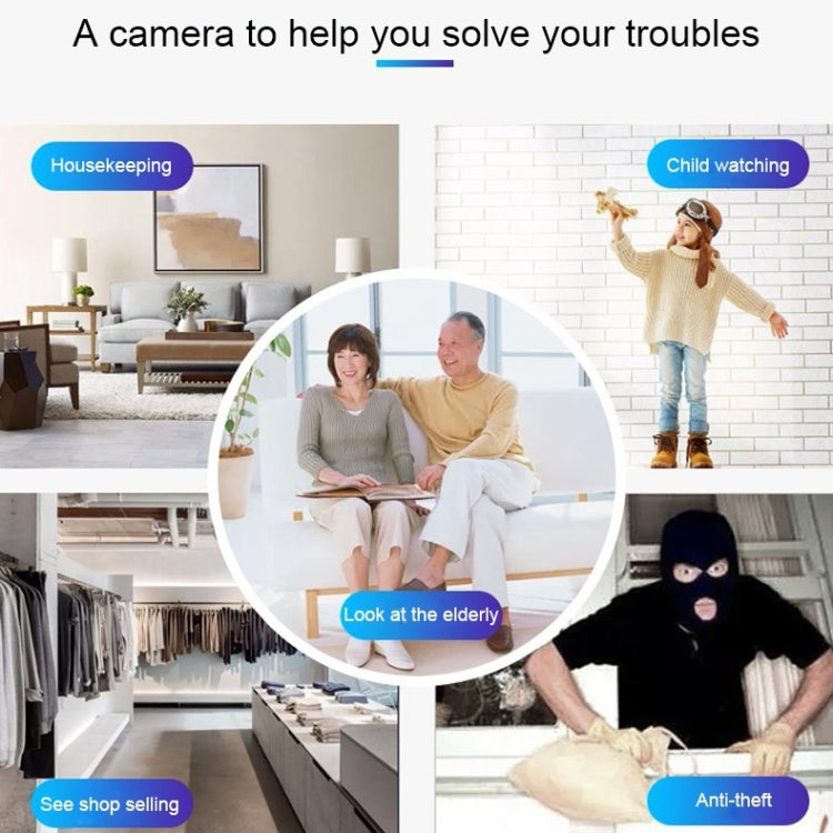 R89 Full HD 1080P WiFi Mini DV Recorder Camera, Support Monitor Detection & Night Vision & Loop Recording & TF Card - Mini Camera by PMC TechLife | Online Shopping South Africa | PMC TechLife