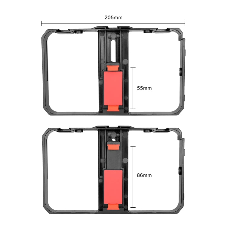 YELANGU PC204 YLG1801D Vlogging Live Broadcast LED Selfie Light Smartphone Video Rig Handle Stabilizer Bracket Kits with Microphone & Tripod - free shipping - PMC TechLife - Order now!