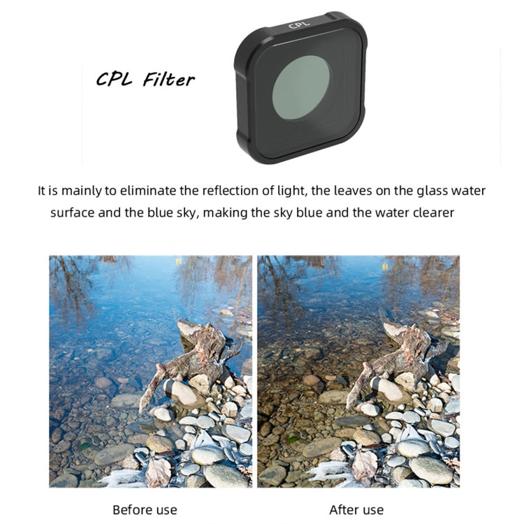 JSR KB Series CPL+ND8+ND16 Lens Filter for GoPro HERO13 Black /12 Black /11 Black /10 Black /9 Black - free shipping - PMC TechLife - Order now!