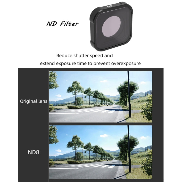 JSR KB Series STAR+CPL+NIGHT+ND8+ND16+ND32 Lens Filter for GoPro HERO13 Black /12 Black /11 Black /10 Black /9 Black - free shipping - PMC TechLife - Order now!