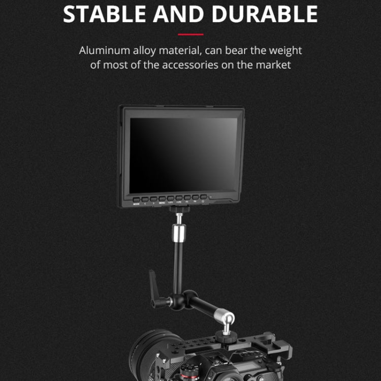 YELANGU 11 inch Adjustable Friction Articulating Magic Arm (Black) - free shipping - PMC TechLife - Order now!