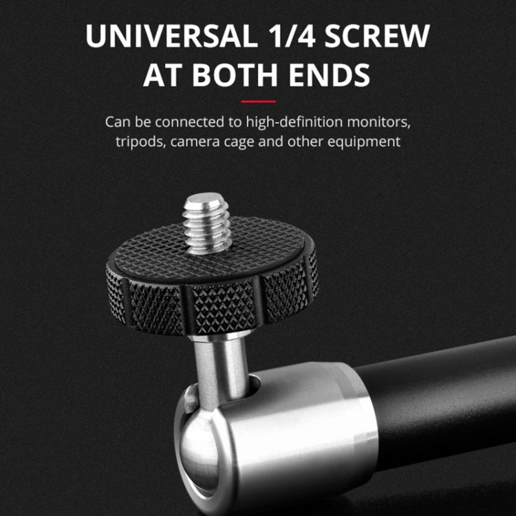 YELANGU 11 inch Adjustable Friction Articulating Magic Arm (Black) - free shipping - PMC TechLife - Order now!