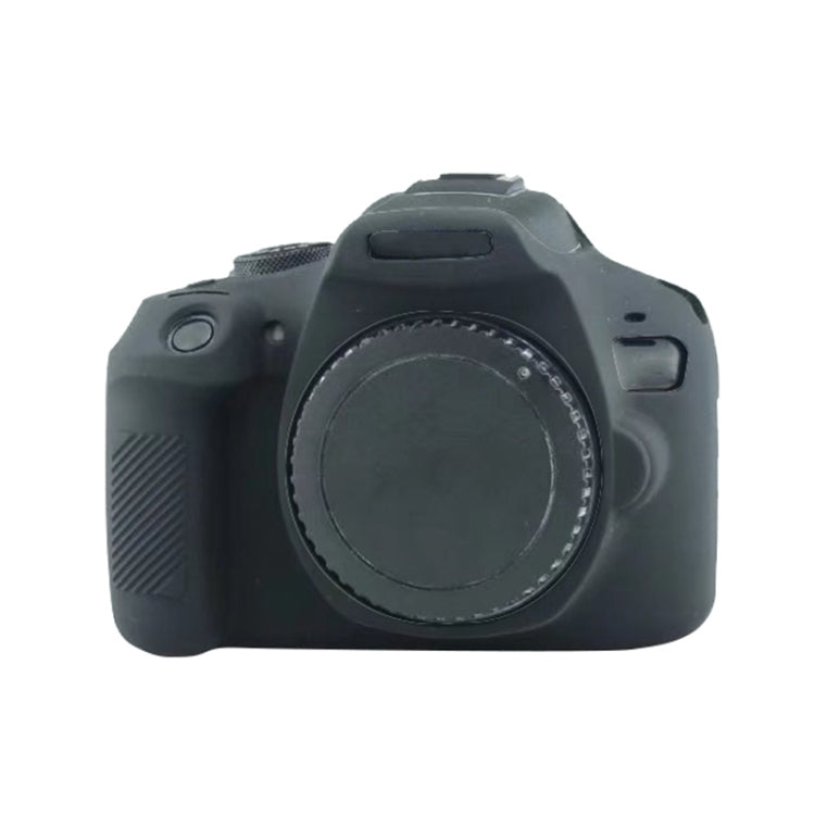 Soft Silicone Protective Case for Canon EOS 2000D (Black) - Protective Case by PMC TechLife | Online Shopping South Africa | PMC TechLife