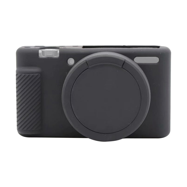 Soft Silicone Protective Case for Sony ZV-1 (Black) - Protective Case by PMC TechLife | Online Shopping South Africa | PMC TechLife