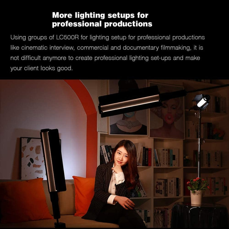 Godox LC500R RGB Full Color LED Light Stick Handheld Fill Light with Remote Control(AU Plug) - free shipping - PMC TechLife - Order now!