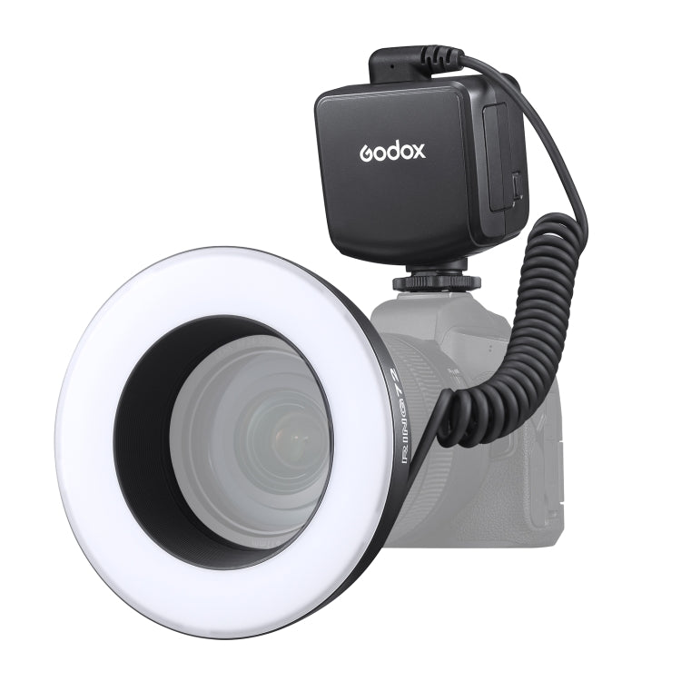 Godox Ring72 Macro Ring 48 LED Flash Light with 8 Different Size Adapter Rings(Black) - free shipping - PMC TechLife - Order now!