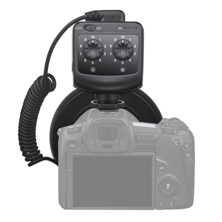 Godox Ring72 Macro Ring 48 LED Flash Light with 8 Different Size Adapter Rings(Black) - free shipping - PMC TechLife - Order now!