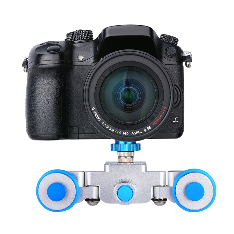 YELANGU L3 Camera Wheels Autodolly Electric Track Slider Car, Load: 6kg (Blue) - Camera Dolly by YELANGU | Online Shopping South Africa | PMC TechLife | Buy Now Pay Later Mobicred