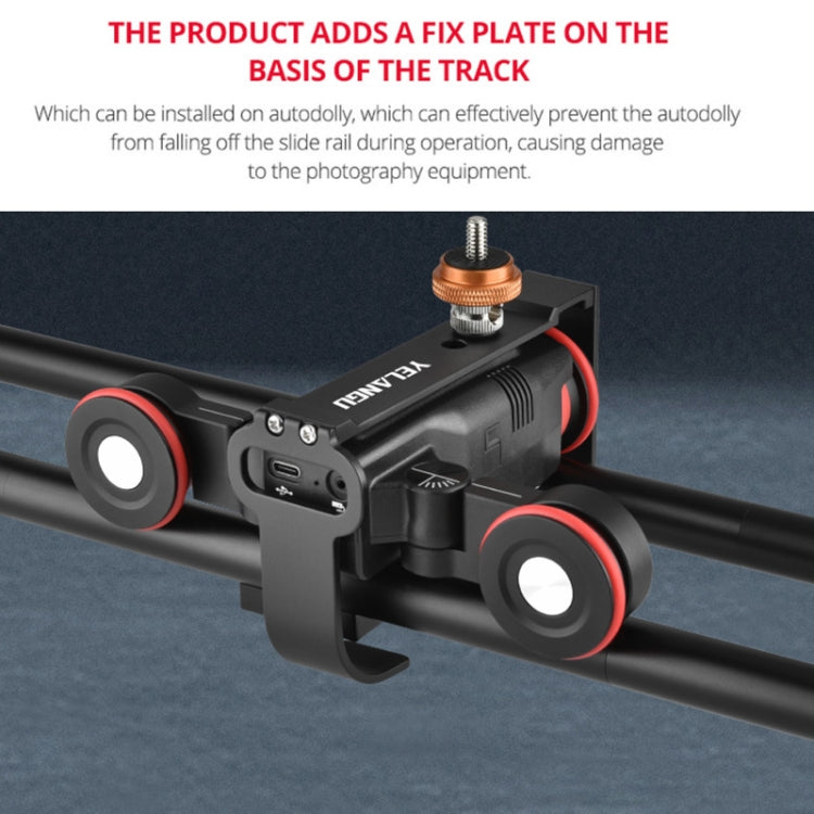 YELANGU L50E 60cm Splicing Camera Slider Dolly Rail + L5i Dolly Car - free shipping - PMC TechLife - Order now!