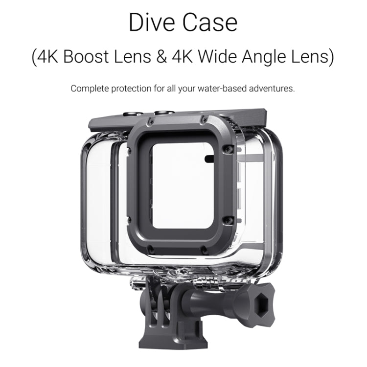 60m Underwater Depth Diving Case Waterproof Camera Housing for Insta360 One RS 4K - Case & Bags by PMC TechLife | Online Shopping South Africa | PMC TechLife
