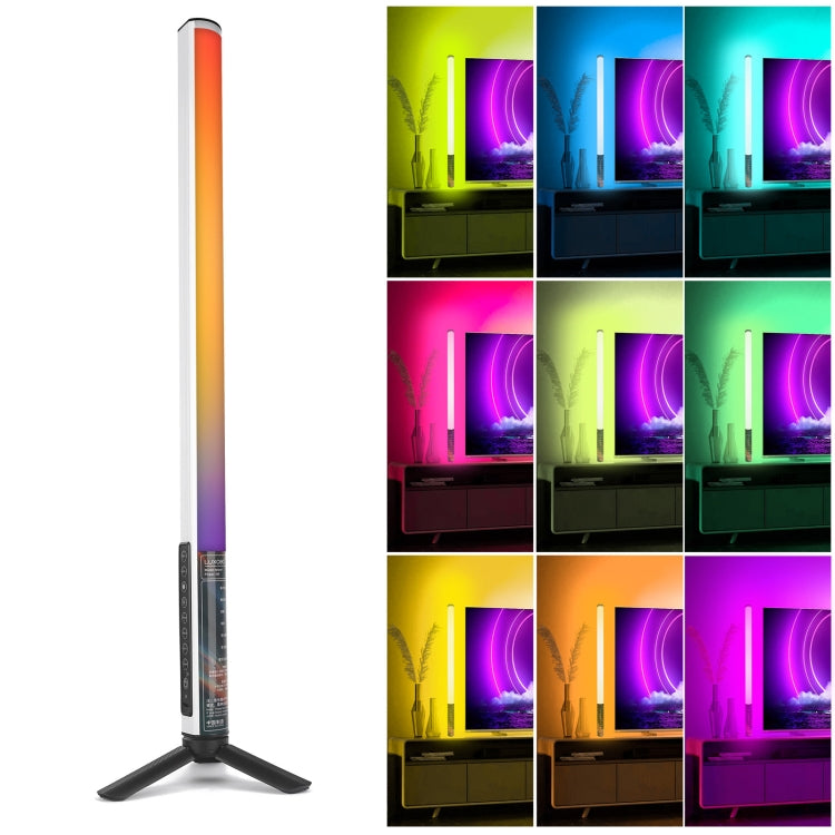 LUXCeO Mood1 50cm RGB Colorful Atmosphere Rhythm LED Stick Handheld Video Photo Fill Light with Tripod - free shipping - PMC TechLife - Order now!