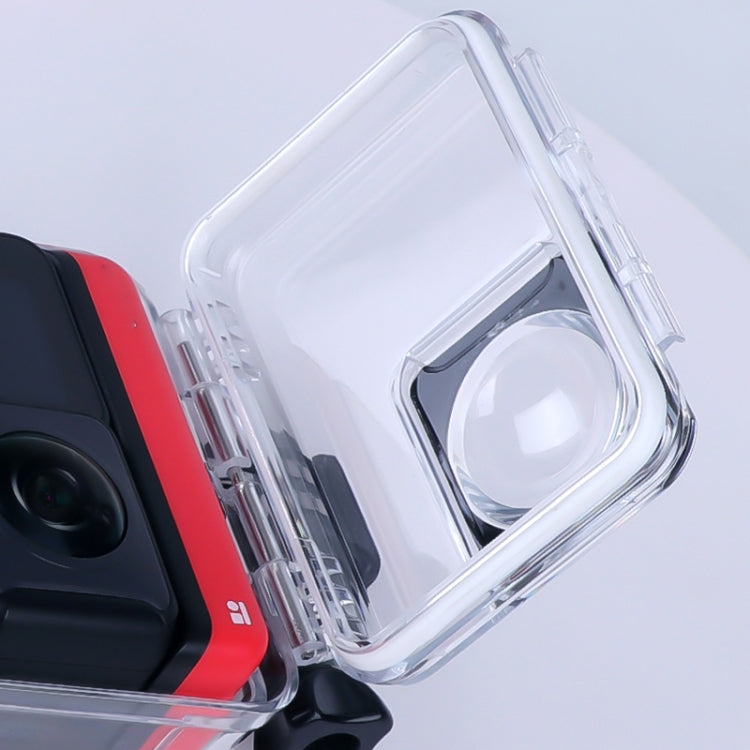 For Insta360 One RS 360 Edition 60m Underwater Depth Diving Case Waterproof Housing(Transparent) - Case & Bags by PMC TechLife | Online Shopping South Africa | PMC TechLife