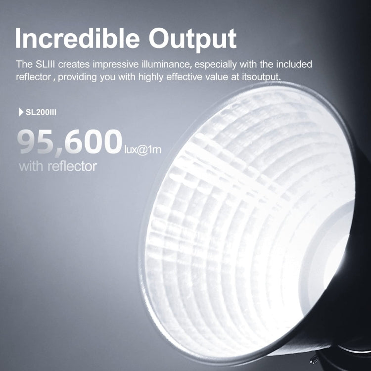 Godox SL200III 215W LED Light 5600K Daylight Video Flash Light(AU Plug) - free shipping - PMC TechLife - Order now!