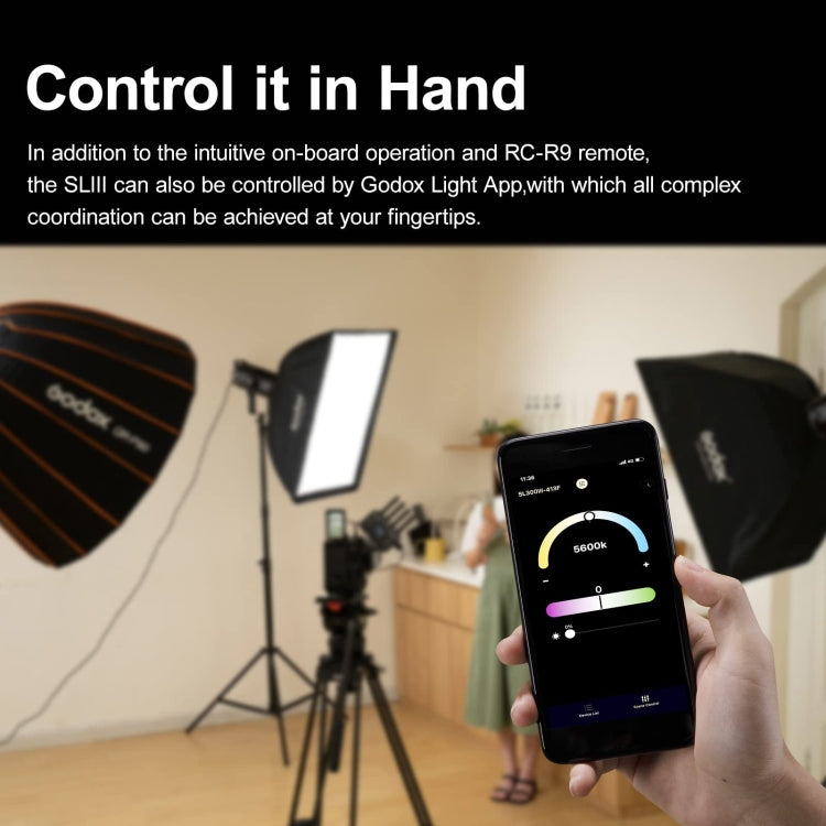 Godox SL200III 215W LED Light 5600K Daylight Video Flash Light(AU Plug) - free shipping - PMC TechLife - Order now!