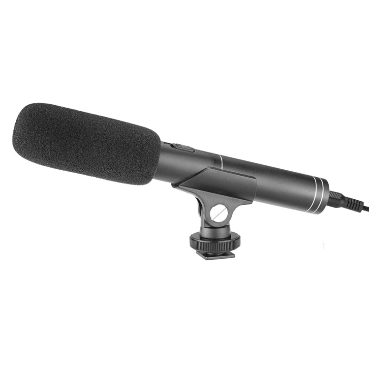 YELANGU YLG1401A Double Back Pole Professional Condenser Shotgun Microphone for DSLR & DV Camcorder(Black) - Camera Microphone by YELANGU | Online Shopping South Africa | PMC TechLife | Buy Now Pay Later Mobicred