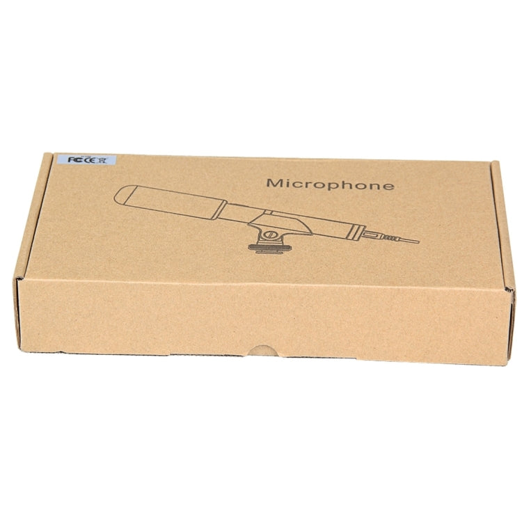 YELANGU YLG1401A Double Back Pole Professional Condenser Shotgun Microphone for DSLR & DV Camcorder(Black) - Camera Microphone by YELANGU | Online Shopping South Africa | PMC TechLife | Buy Now Pay Later Mobicred