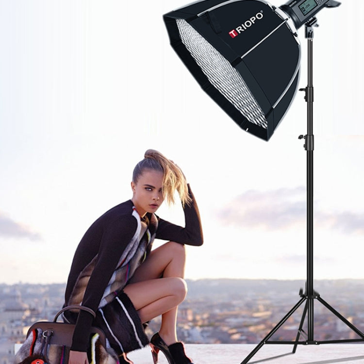 TRIOPO S65 Diameter 65cm Honeycomb Grid Octagon Softbox Reflector Diffuser for Studio Speedlite Flash Softbox - free shipping - PMC TechLife - Order now!