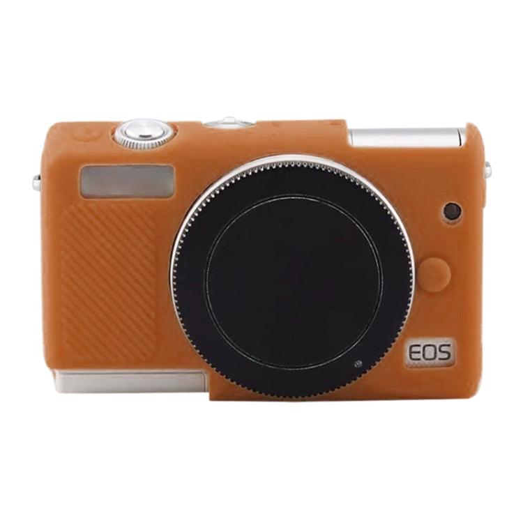 Soft Silicone Protective Case for Canon EOS M200 (Brown) - Protective Case by PMC TechLife | Online Shopping South Africa | PMC TechLife