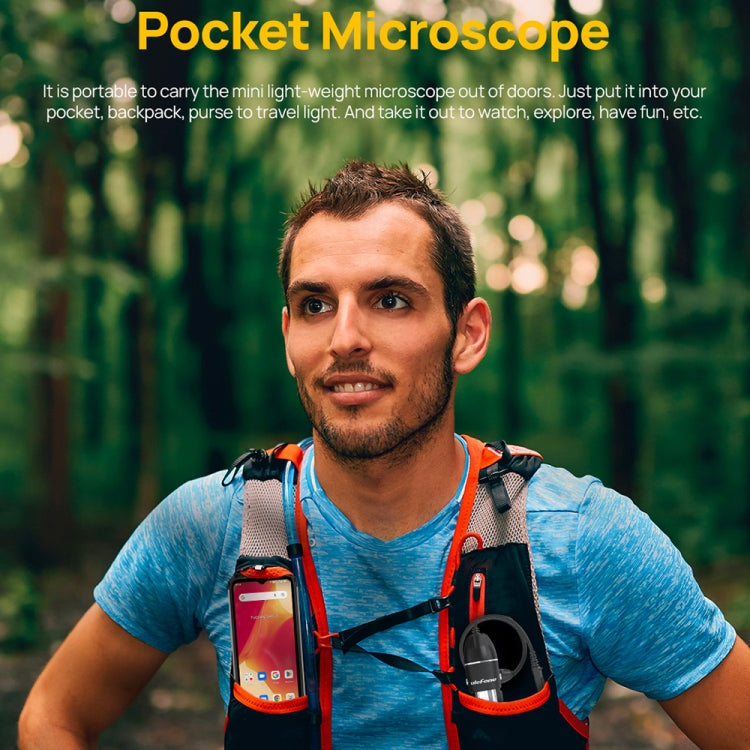 Ulefone uSmart C01 Wired Digital Microscope for Ulefone Armor 18 Series / 9 / 9E & Power Armor 16 Series / 13 / Armor Pad(Black) - free shipping - PMC TechLife - Order now!