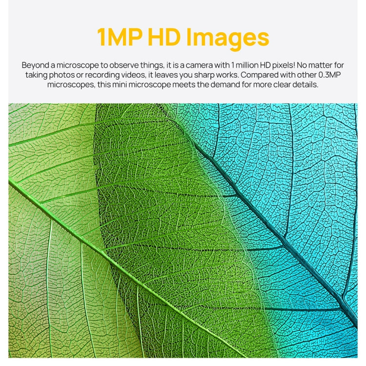 Ulefone uSmart C01 Wired Digital Microscope for Ulefone Armor 18 Series / 9 / 9E & Power Armor 16 Series / 13 / Armor Pad(Black) - free shipping - PMC TechLife - Order now!