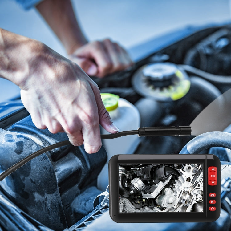 P20 4.3 Inch Screen Display HD1080P Inspection Endoscope with 8 LEDs, Length: 10m, Lens Diameter: 8mm, Hard Line -  by PMC TechLife | Online Shopping South Africa | PMC TechLife