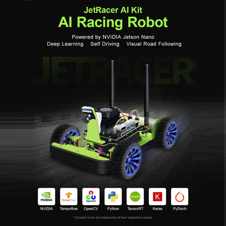 Waveshare JetRacer AI Kit, AI Racing Robot Powered by Jetson Nano - free shipping - PMC TechLife - Order now!