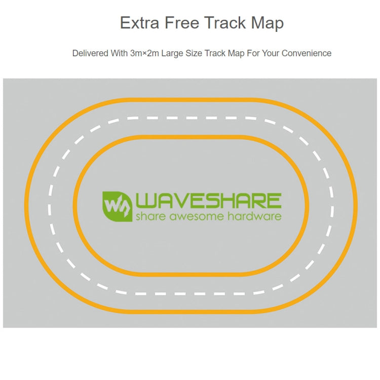 Waveshare JetRacer 2GB AI Kit, AI Racing Robot Powered by Jetson Nano 2GB, EU Plug - free shipping - PMC TechLife - Order now!