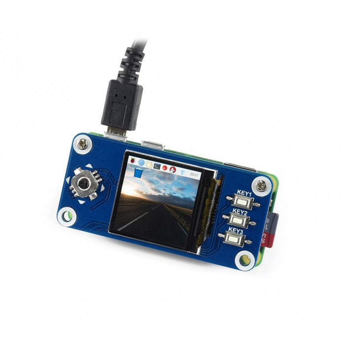 WAVESHARE 240x240 1.3inch IPS LCD Display HAT for Raspberry Pi - LCD & LED Display Module by PMC TechLife | Online Shopping South Africa | PMC TechLife