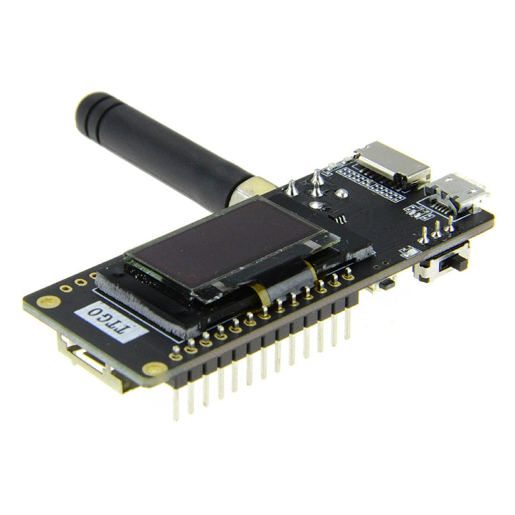 TTGO LORA32 V2.1 ESP32 0.96 inch OLED Bluetooth WiFi Wireless Module 433MHz SMA IP5306 Module with Antenna - free shipping - PMC TechLife - Order now!