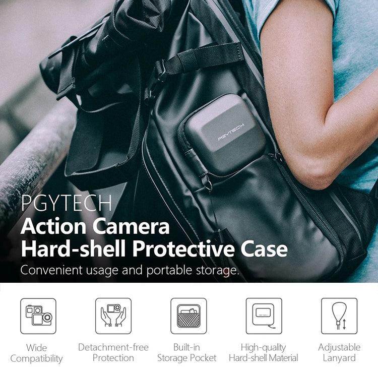 PGYTECH P-GM-127 Hard Shell Protective Case for DJI Osmo Action(Black) - free shipping - PMC TechLife - Order now!