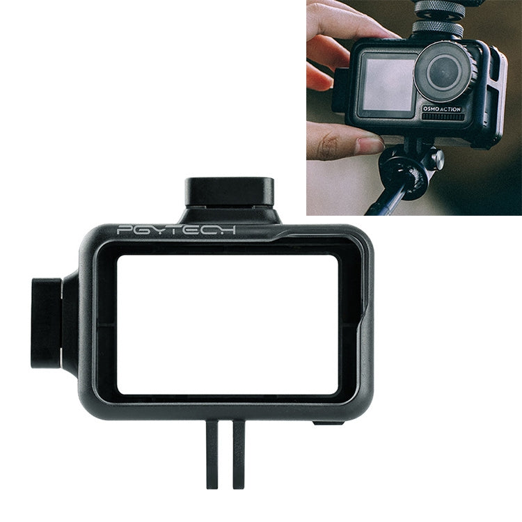 PGYTECH P-11B-010 Sports Camera Rabbit Cage Accessory Vlog for DJI Osmo Action - Protection Frame by PGYTECH | Online Shopping South Africa | PMC TechLife | Buy Now Pay Later Mobicred