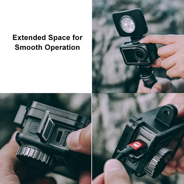 PGYTECH P-11B-010 Sports Camera Rabbit Cage Accessory Vlog for DJI Osmo Action - Protection Frame by PGYTECH | Online Shopping South Africa | PMC TechLife | Buy Now Pay Later Mobicred